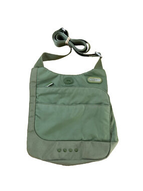 Tumi T-Tech McKenna 10" Crossbody Bag Green Ballistic Nylon Travel 5132MSS